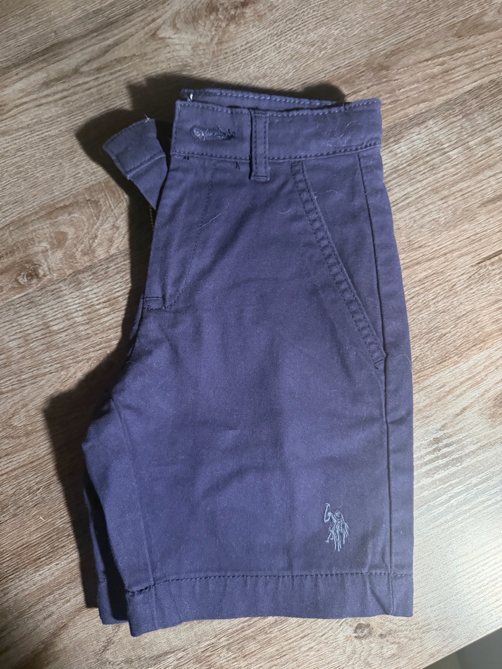 Boys Navy Blue Casual Shorts